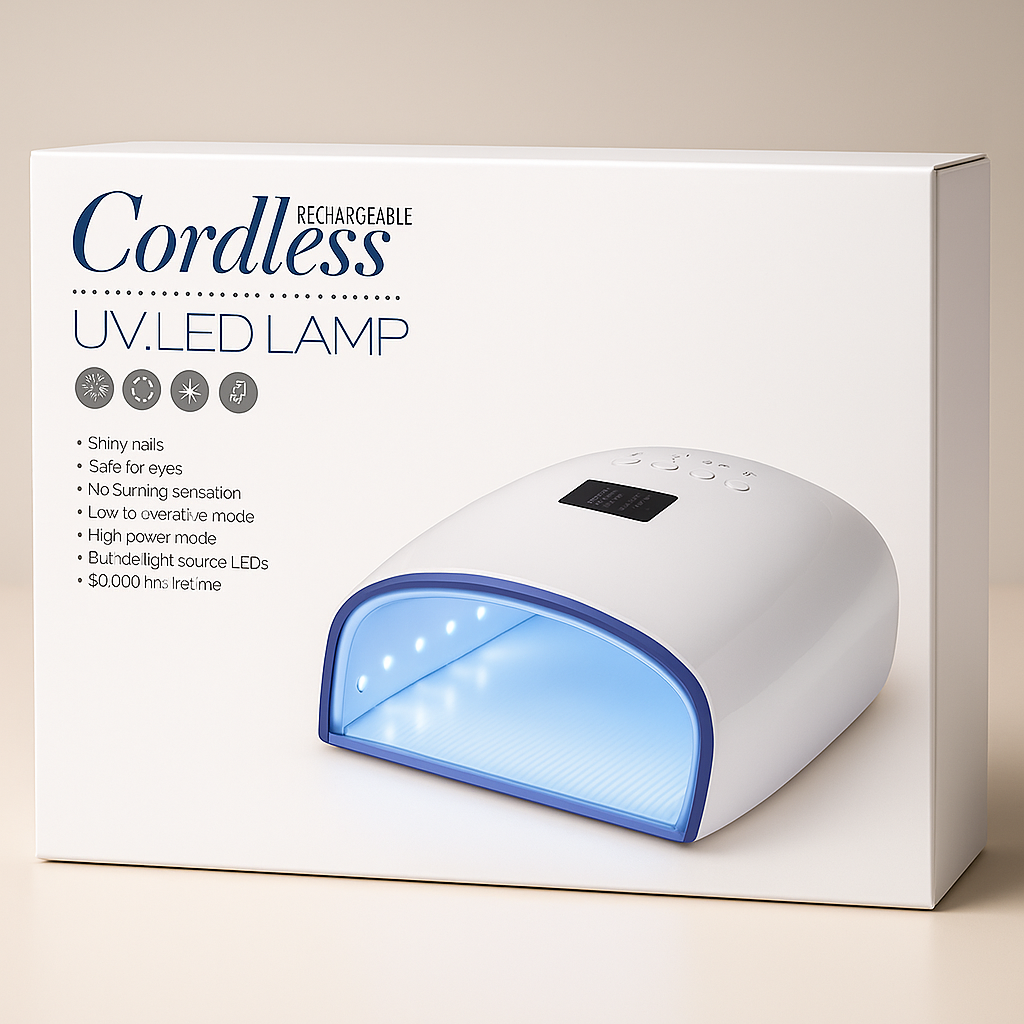 Cordless Rechargeable UV LED Lamp